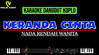 Noerhalimah  Keranda Cinta Karaoke Dangdut Koplo [upl. by Eniamirt]