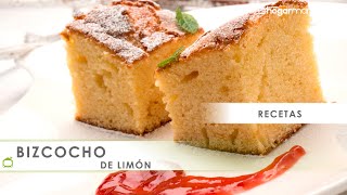 BIZCOCHO de LIMÓN 🍋 ¡Fácil esponjoso y DELICIOSO 😍 Receta de Eva Arguiñano  Hogarmanía [upl. by Ambur433]