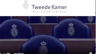 Tweede Kamer LIve Tabakswet Wijziging [upl. by Anaik219]