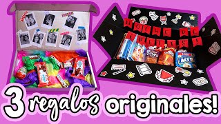 3 REGALOS ORIGINALES para tu NOVIOMEJOR AMIGA💕 Especial del día del AMOR y la AMISTAD [upl. by Elam]