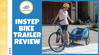 InStep Bike Trailer Review Are the Amazon Stars too High [upl. by Olracnaig539]