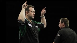 RECORDBREAKING NINEDARTER  Brendan Dolan v James Wade DoubleStart [upl. by Derby275]