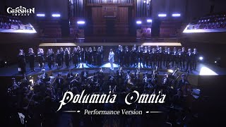 Polumnia Omnia Performance Version  Sumeru Vol 2 OST Album Promotional MV  Genshin Impact [upl. by Silsbye]