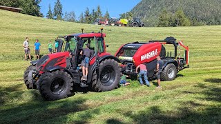 3 Schnitt 2023  Vorstellung der neuen Mascar Presse  Landtechnik Südtirol [upl. by Okimuy]