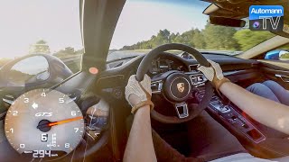 Porsche 9912 GTS  0300 kmh LAUNCH CONTROL 60FPS [upl. by Monteria30]