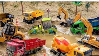 Bruder Toy Trucks for Kids  JCB Backhoes Dump Trucks Tractor Loaders Bulldozers  kids tv fun [upl. by Alletniuq]