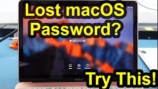 Cannot reset Macbook Password  Reset Prompt Not Available [upl. by Olonam]