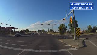 Okotoks Alberta City Drive Through [upl. by Tocci]