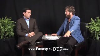 Steve Carell en Between Two Ferns con Zach Galifianakis SUBTITULO EN ESPAÑOL [upl. by Natalina248]