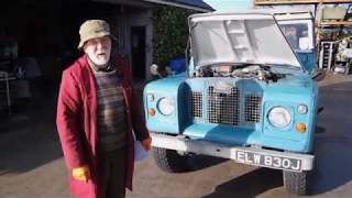 Land Rover Series IIA Gardner 4lk Engine Swap [upl. by Aara497]