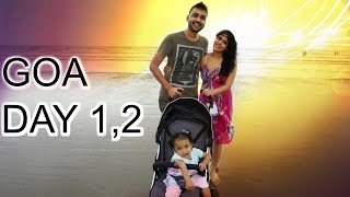 GOA  Part 1  Friends Food Beaches  A Day In My Life  ShrutiArjunAnand [upl. by Katinka250]