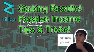 Zilliqa ZIL Staking Results Tips amp Tricks  Very Important Video [upl. by Ime466]