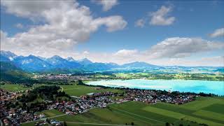 Schwangau Germany Forggensee lake Bavaria [upl. by Nowujalo]