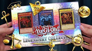 Opening the YuGiOh Legendary Collection Box 1 amp 2 [upl. by Heilman]