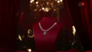 GRT Jewellers  Affordable Diamond Necklace [upl. by Olenolin]