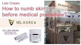 VEL LIDO CREAM LIDOCAINE 25  PRILOCAINE 25 Lidocaine cream Numbing cream EMLA cream [upl. by Creighton521]