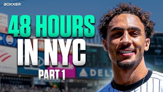 48 Hours With Ben Whittaker in NYC  PART 1🗽🔥 [upl. by Schacker]