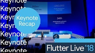 Flutter Live Keynote Recap [upl. by Revilo]