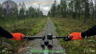 18092024 Kuusamo  Reittien etsimistä MTB [upl. by Imuyam]