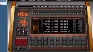 VLINN VST LINNDRUM LM1 CUSTOM EPROM Loading Fairlight [upl. by Ellingston69]