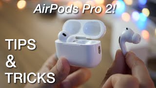 How to use AirPods Pro 2  TipsTricks [upl. by Getter]