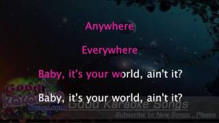 High School  Nickj Minaj Lyrics Karaoke  goodkaraokesongscom [upl. by Caritta]