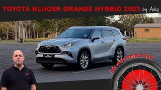 2023 TOYOTA KLUGER GRANDE HYBRID REVIEW [upl. by Ardene]