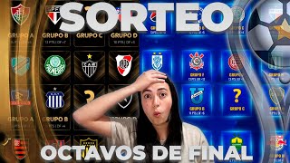 SORTEO Octavos de Final COPA LIBERTADORES Y SUDAMARICANA 2024🏆  REACCIÓN DE COLOMBIANA [upl. by Haiasi]