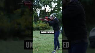 Suppressed vs Unsuppressed AR15 [upl. by Francklin728]