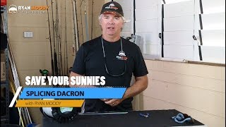 How to splice dacron for game fishing and to make lanyards [upl. by Letta367]