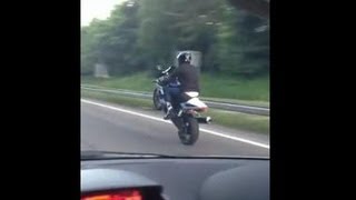 Suzuki GSXR 600 K5 4th Gear Wheelie [upl. by Litman512]