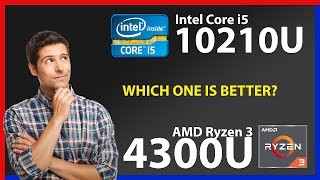 INTEL Core i5 10210U vs AMD Ryzen 3 4300U Technical Comparison [upl. by Rosenberger]