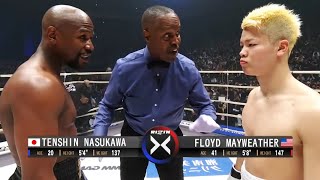 Floyd Mayweather USA vs Tenshin Nasukawa Japan  KNOCKOUT BOXING fight HD [upl. by Atiz583]