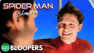 TOM HOLLAND SpiderMan Trilogy Bloopers [upl. by Aneehsar]