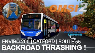 OMSI 2 Stagecoach midlands Enviro 200 Voith CN13 AYY  36845 running the route 55 at oatford [upl. by Ayhdnas963]