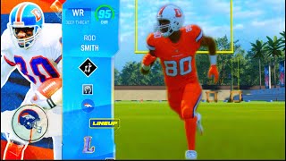 Rod Smith is the BEST Madden 24 Wide Receiver Gameplay [upl. by Adnawot203]