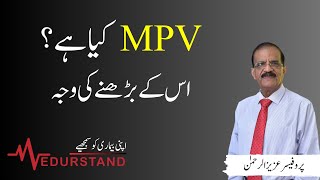 Urdu What is MPV  Role of MPV  MPV in CBC test  Medurstand by Prof Aziz ur Rehman MPV CBC [upl. by Naoj]