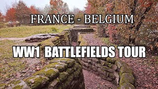 WW1 Battlefield Tour 2023 [upl. by Elohcan516]