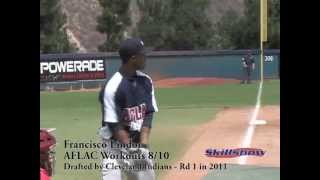 Francisco Lindor in HS Drafted 1st rd by Indians in 2011 [upl. by Elleirda965]