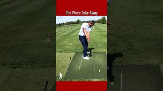 One Piece Takeaway golf golftips pga shorts youtubeshorts golfing [upl. by Enelegna]