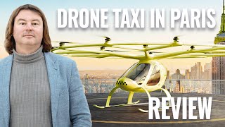 VOLOCOPTER – REAL REVIEW  Flying Taxi  Volocity Drone Taxi [upl. by Thorpe]