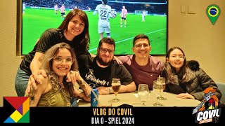 Vlog do Covil Dia 0  Spiel 2024 [upl. by Tiraj]