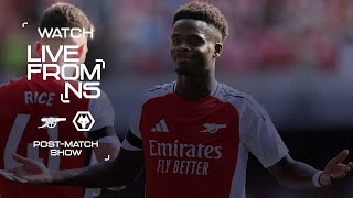 Arsenal 20 Wolves  LIVE FROM N5  Postmatch show 📺  Premier League [upl. by Winona184]