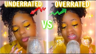 ASMR✨UNDERRATED VS OVERRATED TRIGGERS 🤫🥱✨ SO TINGLY THOUGH 💛 [upl. by Gillmore]