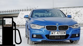 BMW 330 i xDrive  fuel consumption city 90 120 140 kmh  1001cars [upl. by Eslehc412]