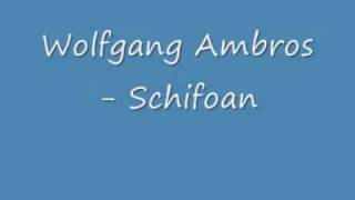 Wolfgang Ambros  Schifoan Lyrics [upl. by Dielle]