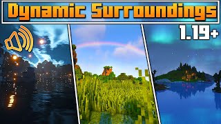 Add Beautiful Sounds To The Wild Update  Dynamic Surroundings For Minecraft 118119 [upl. by Smoot]