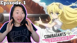 Oh Dayum Combatants Will Be Dispatched Episode 1 Live Timer Reaction amp Discussion [upl. by Eseeryt449]