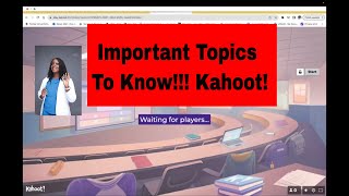 Nursing Concepts to Know Kahoot [upl. by Ecnahoy]