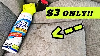 HOW to Clean STAINED Dirty Car Seats QUICK WAY [upl. by Byrne]